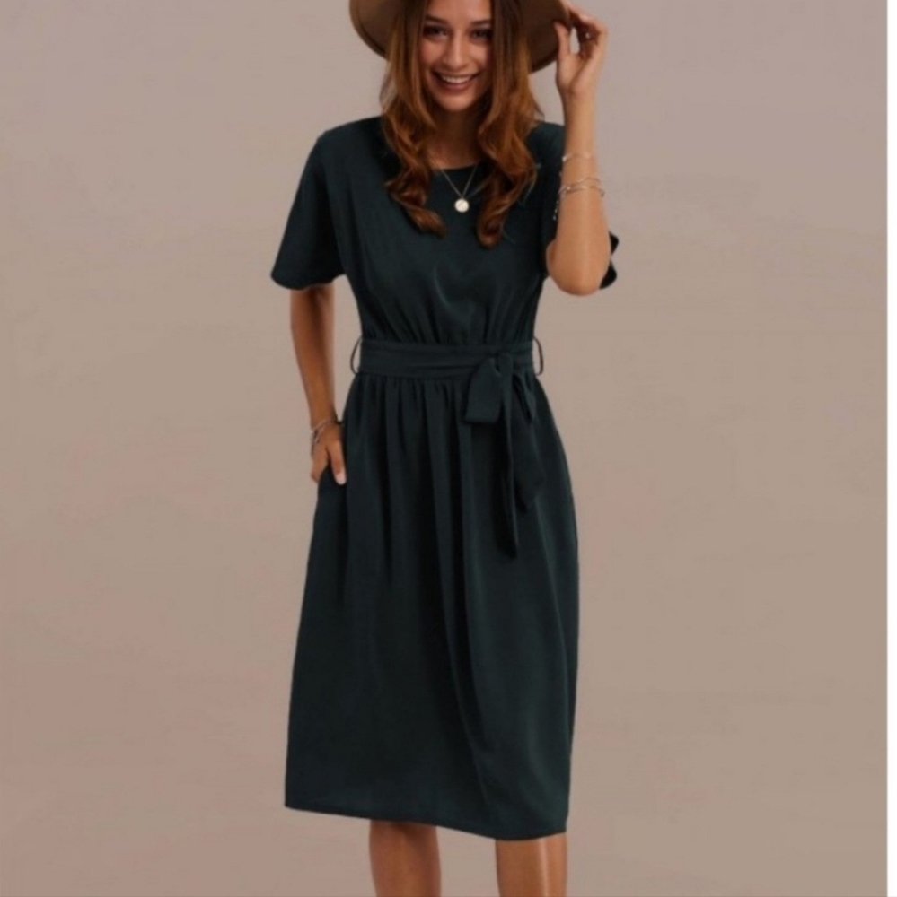 Petallush midi dress